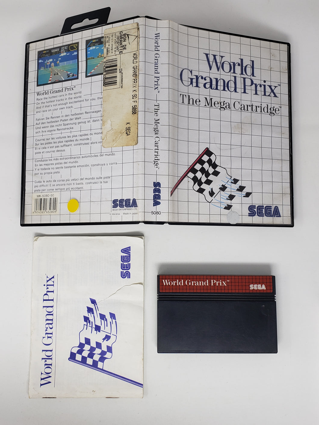 World Grand Prix - Sega Master System | SMS