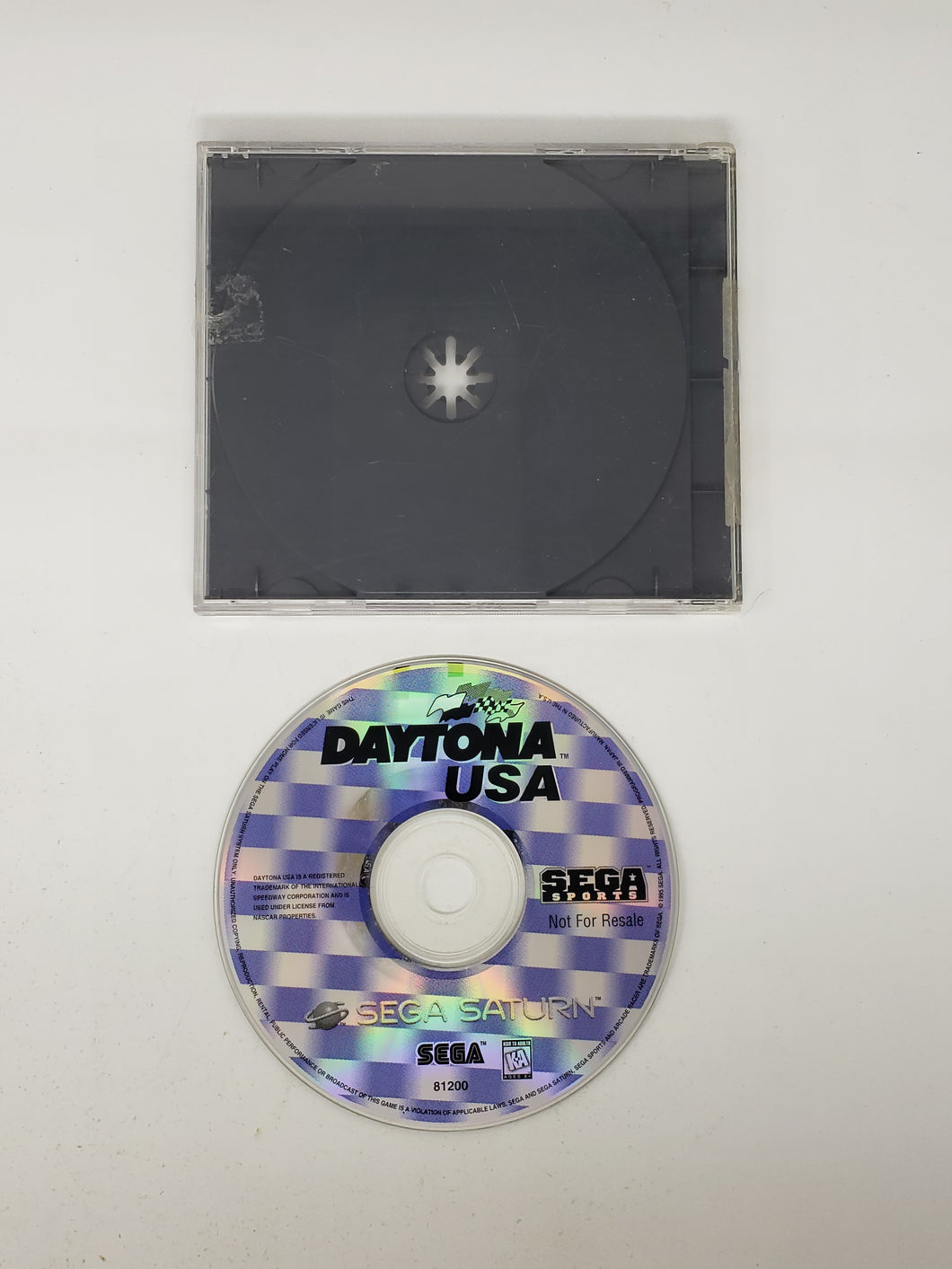 Daytona USA Not for Resale - Sega Saturn