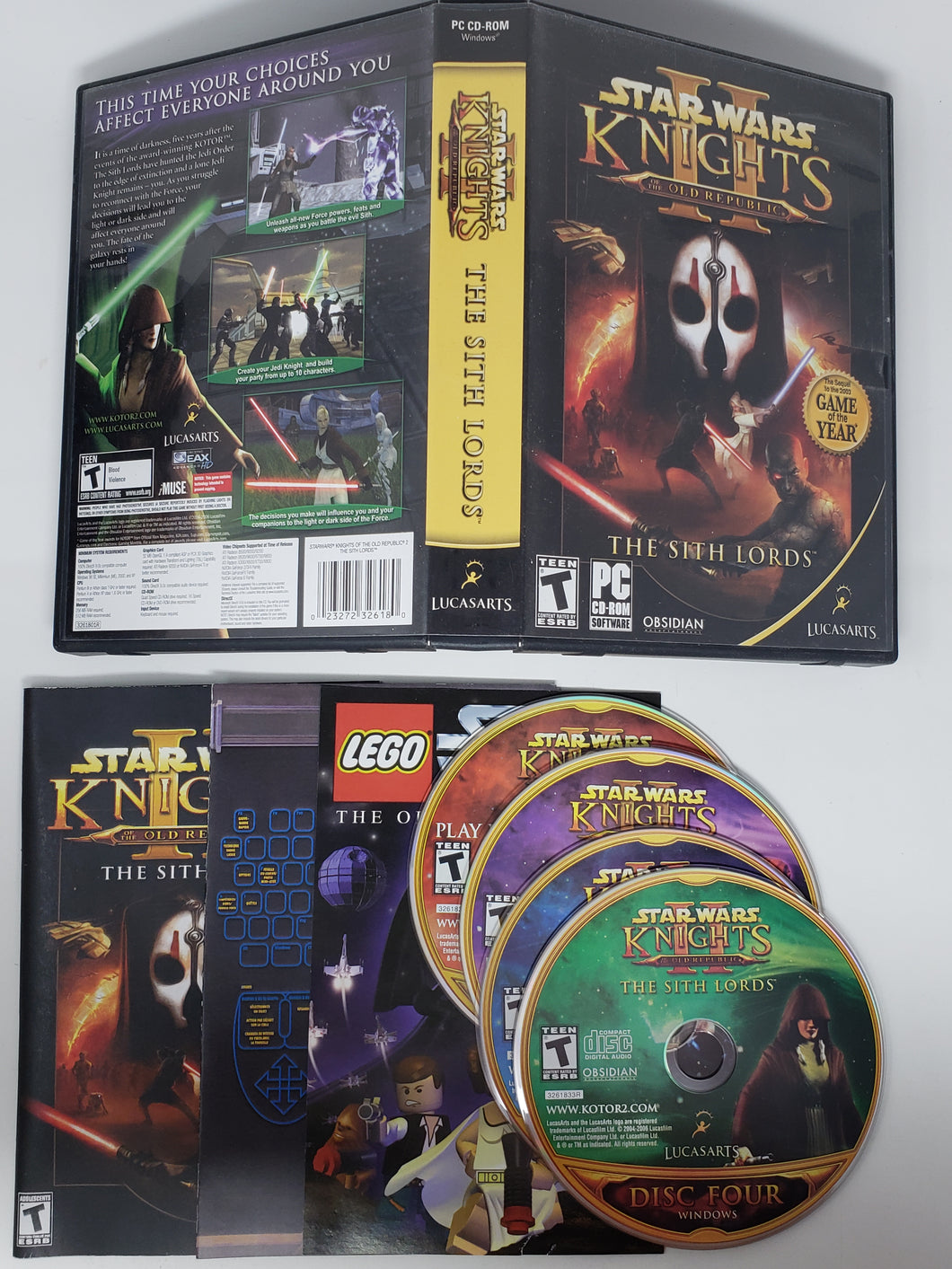 Star Wars Knights of the Old Republic II The Sith Lords - Jeu PC