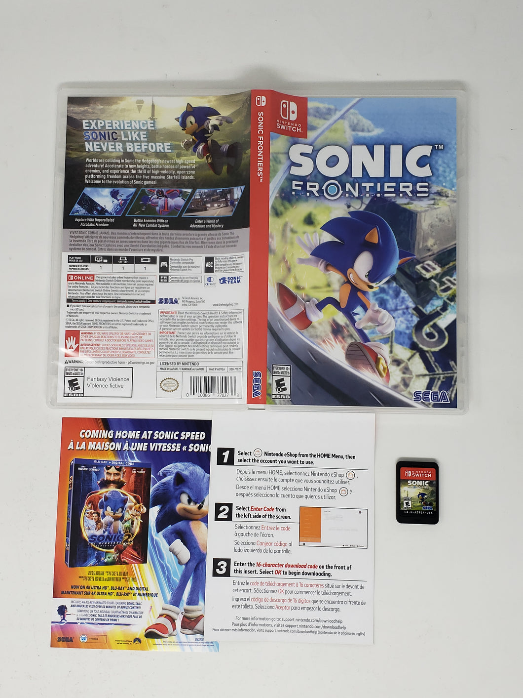 Sonic Frontiers - Nintendo Switch