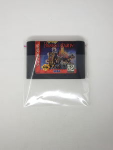 SAC PLASTIQUE PERSONNALISÉ TRANSPARENT POUR CARTOUCHE SEGA GENESIS