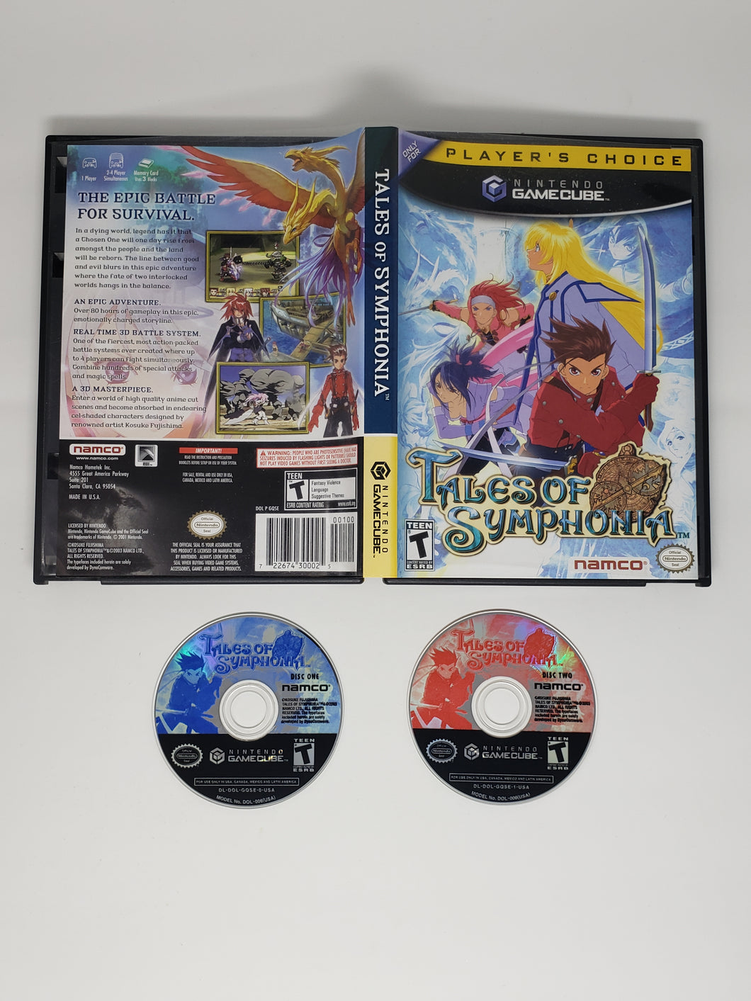 Tales of Symphonia Player's Choice - Nintendo GameCube