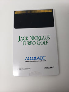 Jack Nicklaus Turbo Golf - TurboGrafx-16