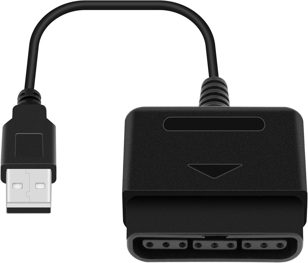 USB Adapter Converter Cable Cord for Sony Playstation 1/2 Wired Controller to Playstation 3 PS3 or PC