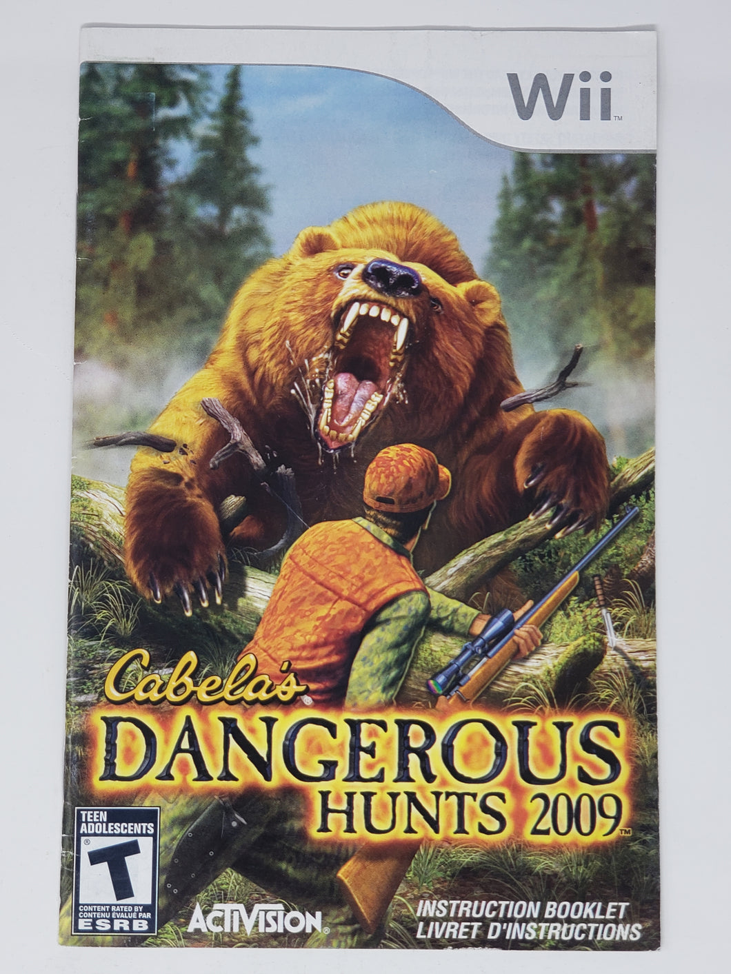 Cabela's Dangerous Hunts 2009 [manuel] - Nintendo Wii