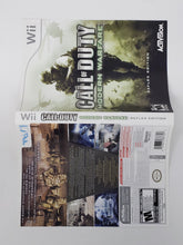 Load image into Gallery viewer, Call of Duty Modern Warfare Reflex Edition [Cover art] - Nintendo Wii
