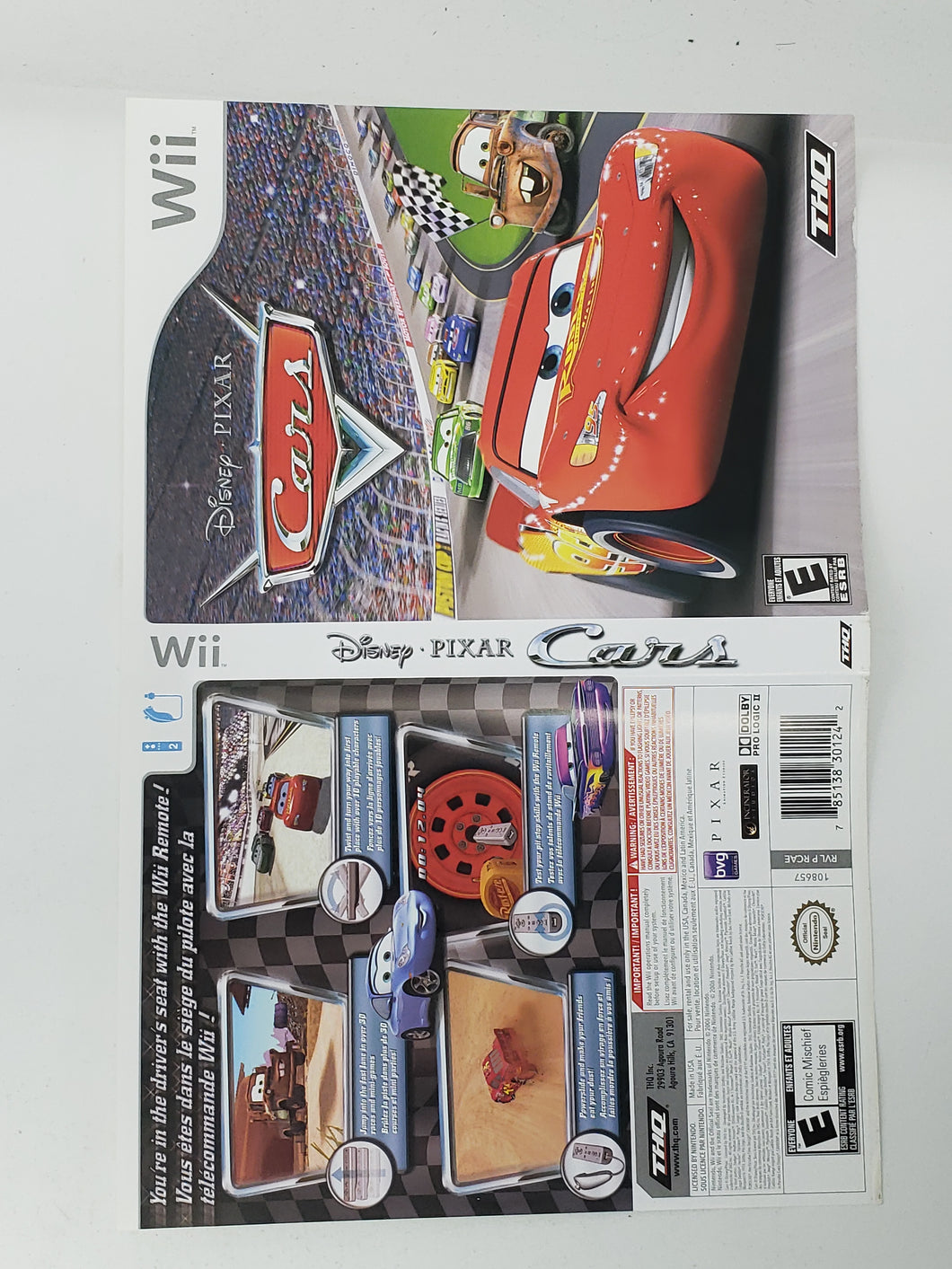 Cars [Couverture] - Nintendo Wii