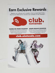 Club Nintendo Join the Club [Insert] - Nintendo Wii