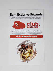 Club Nintendo Mario Strikers Charged Join the Club  [Insertion] - Nintendo Wii