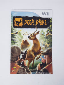 Deer Drive [manuel] - Nintendo Wii