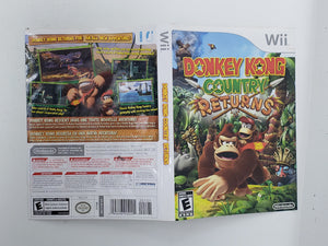 Donkey Kong Country Returns [Couverture] - Nintendo Wii