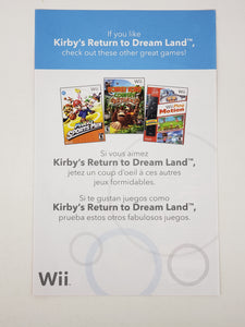 If You Like Kirby's Return to Dream Land [Insertion] - Nintendo Wii