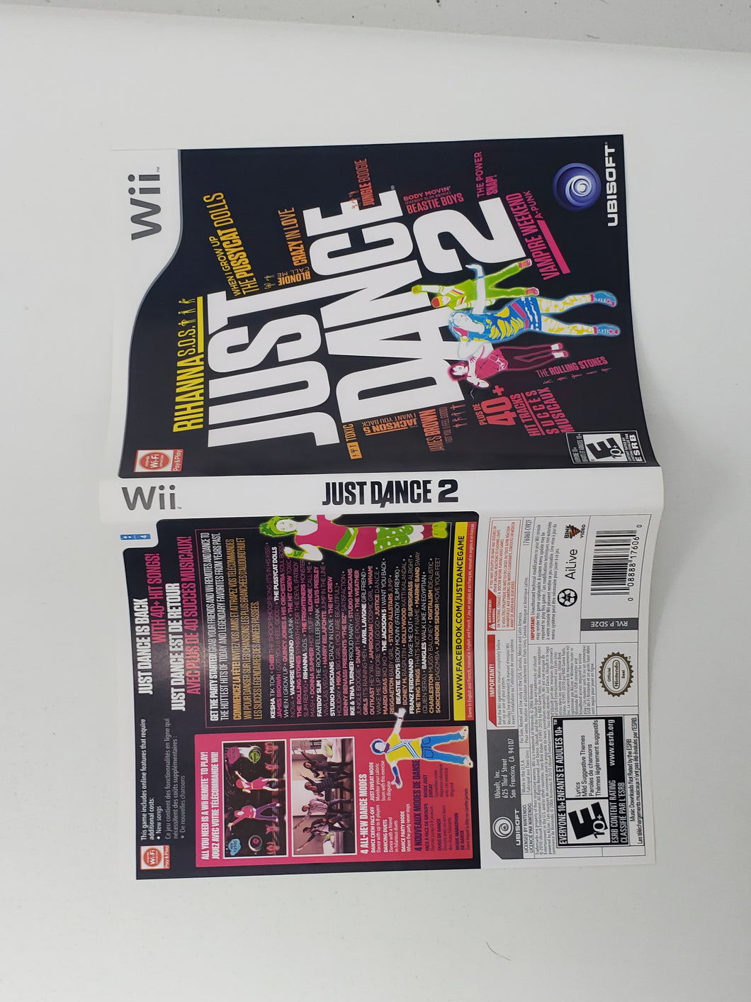 Just Dance 2 [Couverture] - Nintendo Wii