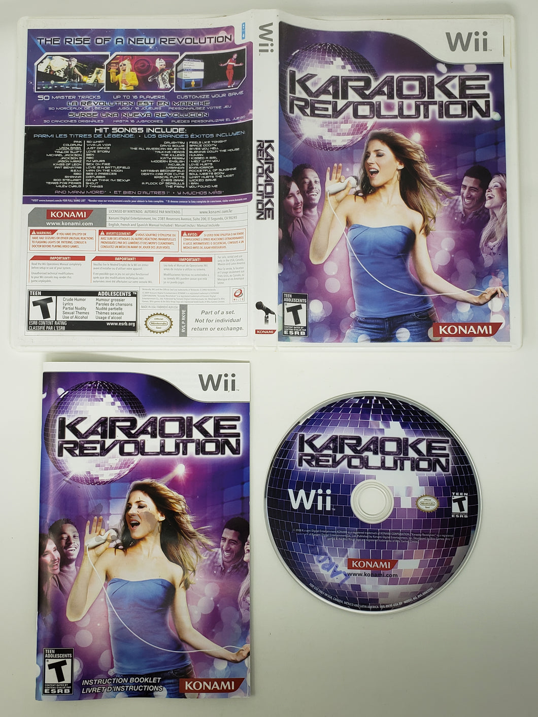 Karaoke Revolution - Nintendo Wii