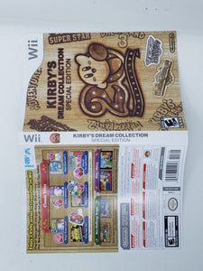 Kirby's Dream Collection - Special Edition [Couverture] - Nintendo Wii