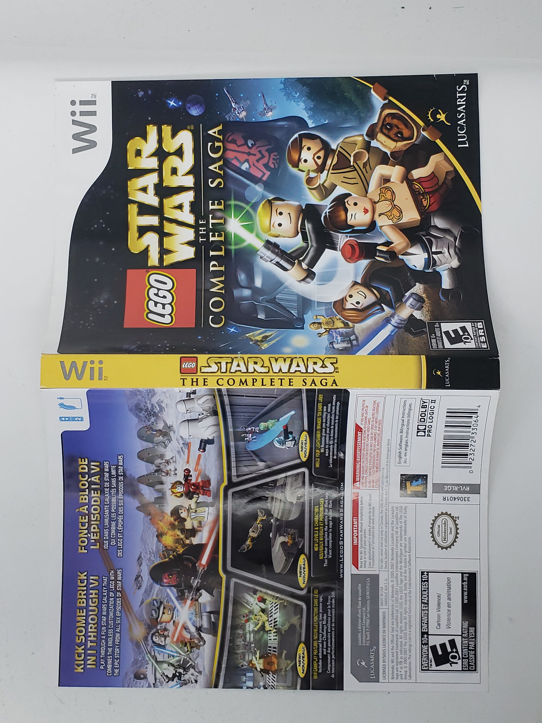 LEGO Star Wars Complete Saga [Couverture] - Nintendo Wii