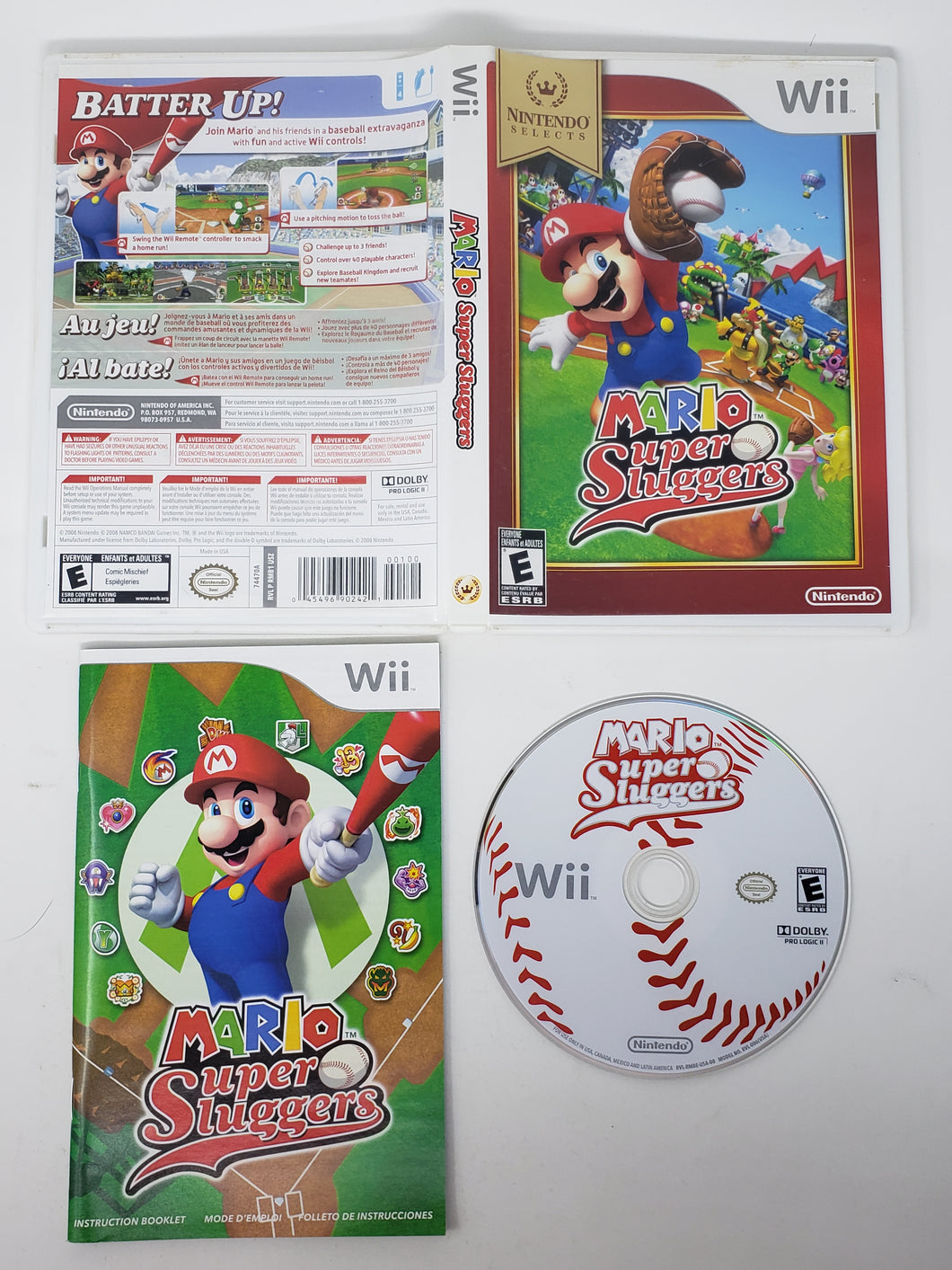 Mario Super Sluggers - Nintendo Wii