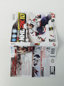 NHL 2K11 [Couverture] - Nintendo Wii