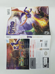 Legend of Spyro Dawn of the Dragon [Couverture] - Nintendo Wii