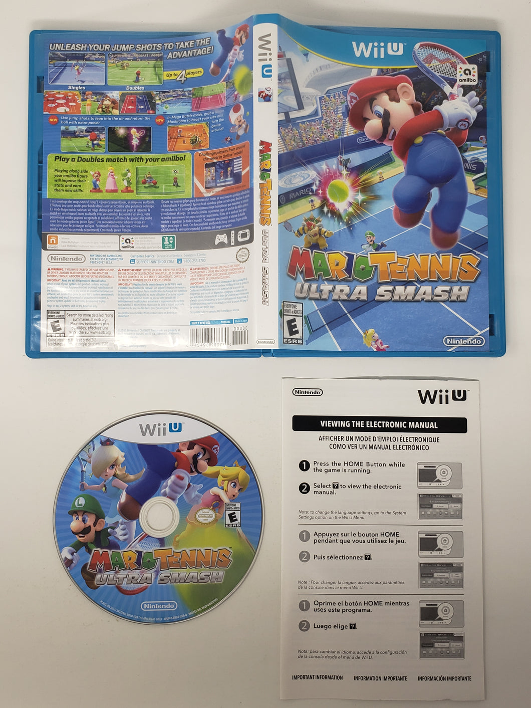 Mario Tennis Ultra Smash - Nintendo Wii U