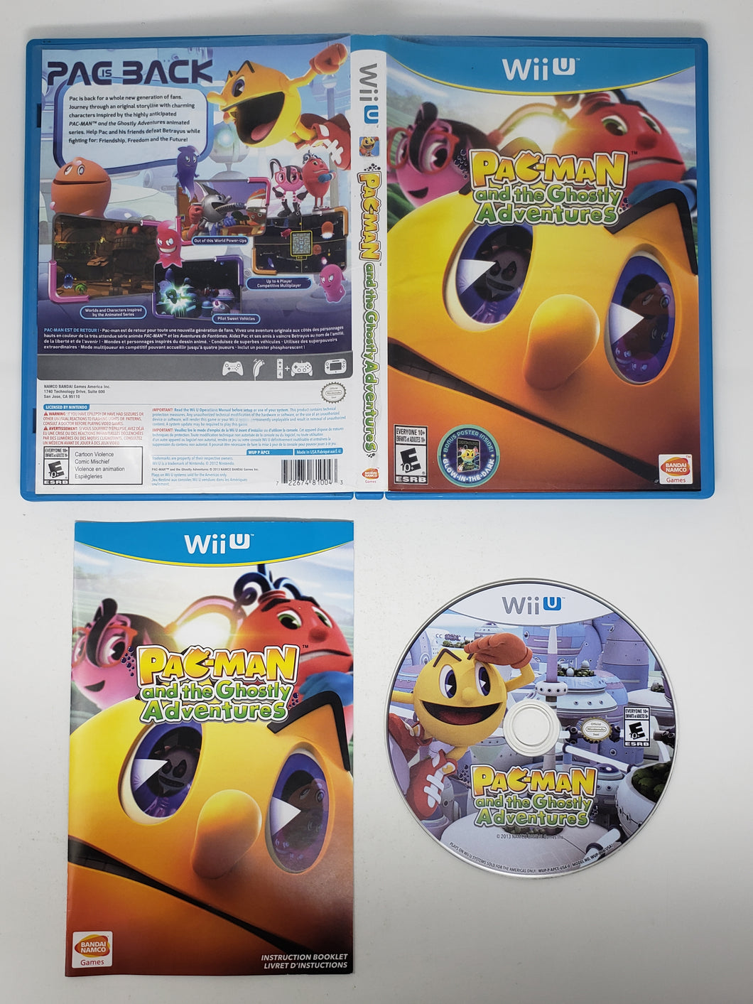 Pac-Man and the Ghostly Adventures - Nintendo Wii U