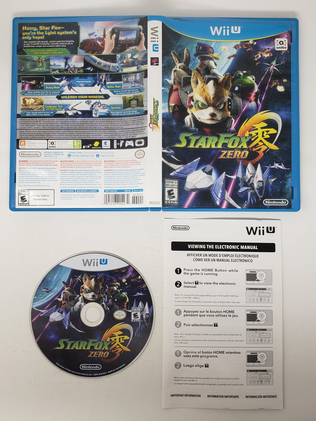Star Fox Zero - Nintendo Wii U