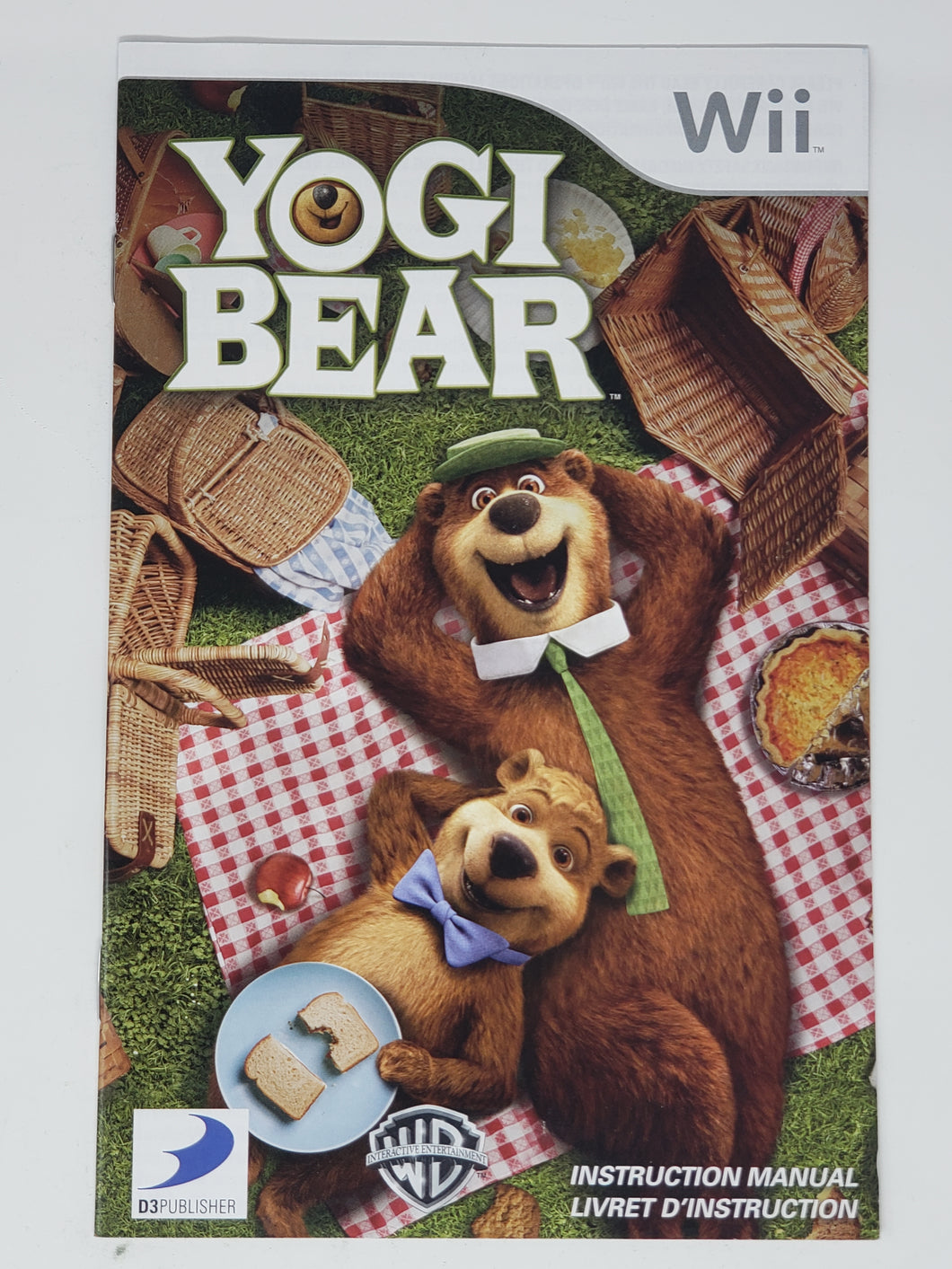 Yogi Bear [manuel] - Nintendo Wii