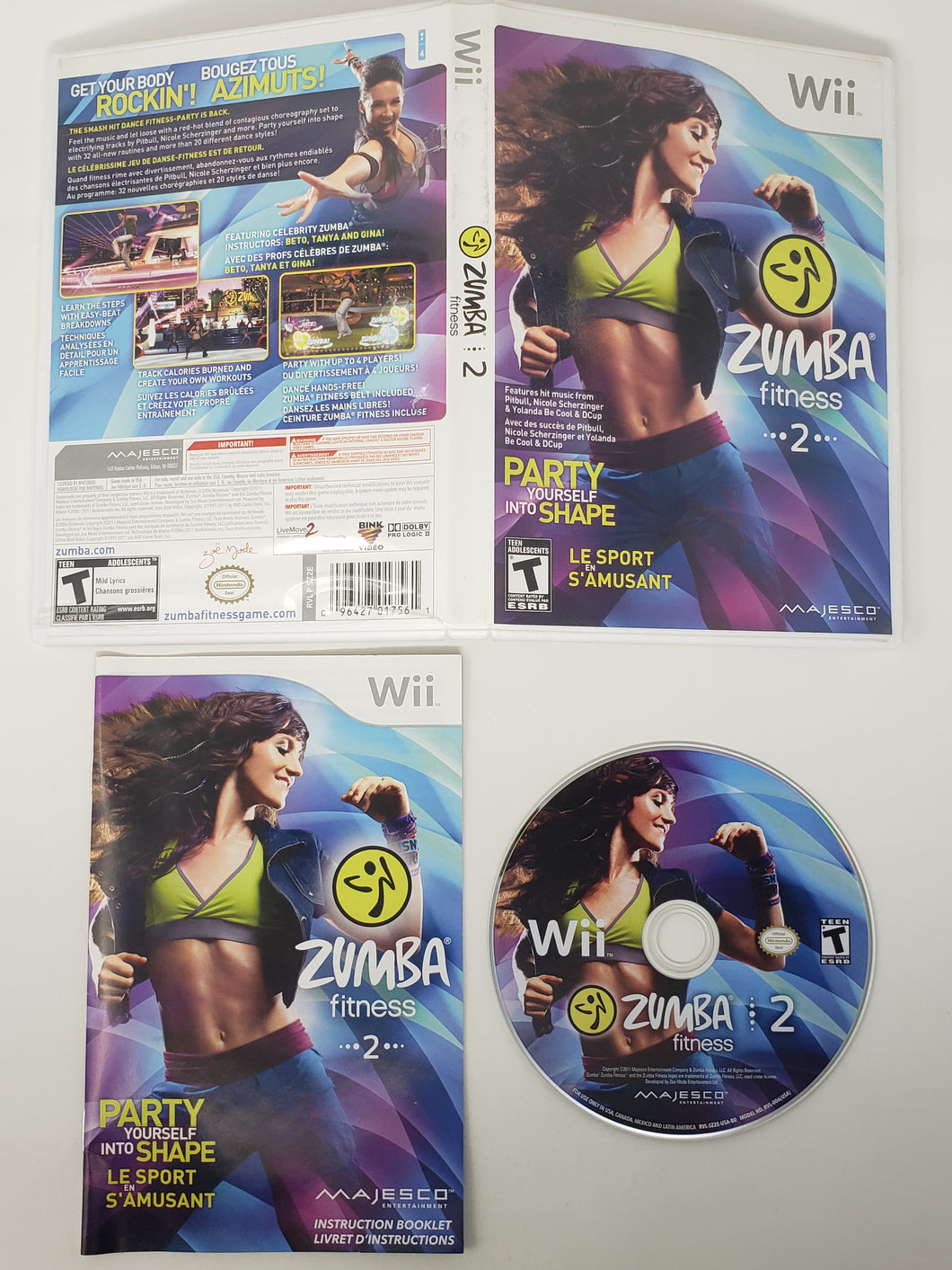 Zumba Fitness 2 - Nintendo Wii