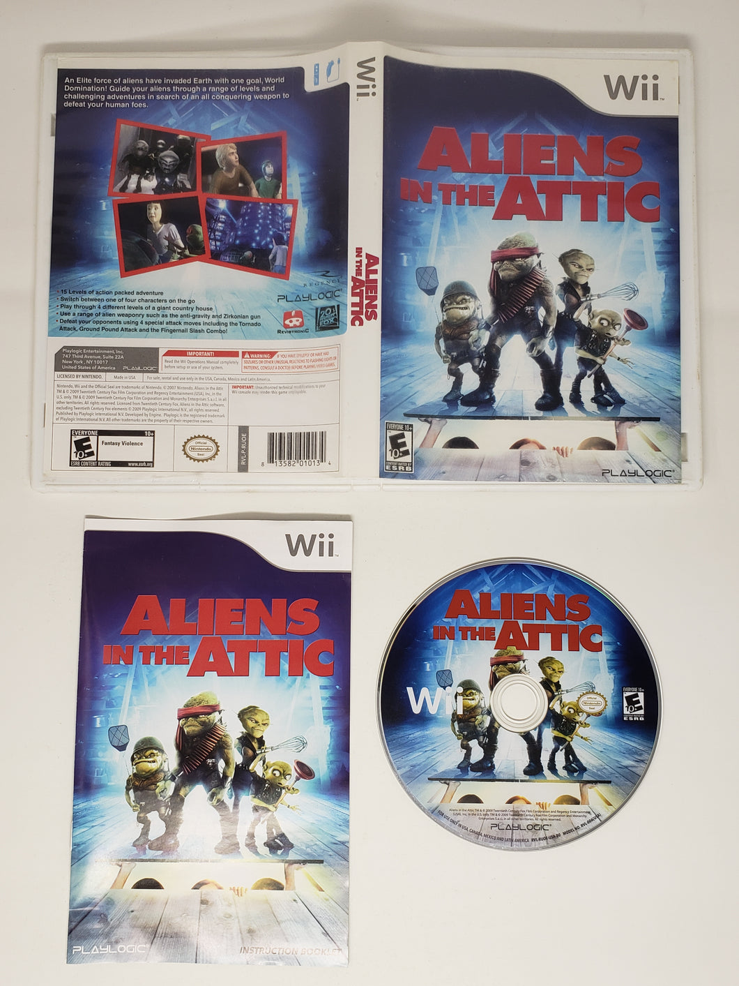 Aliens in the Attic - Nintendo Wii