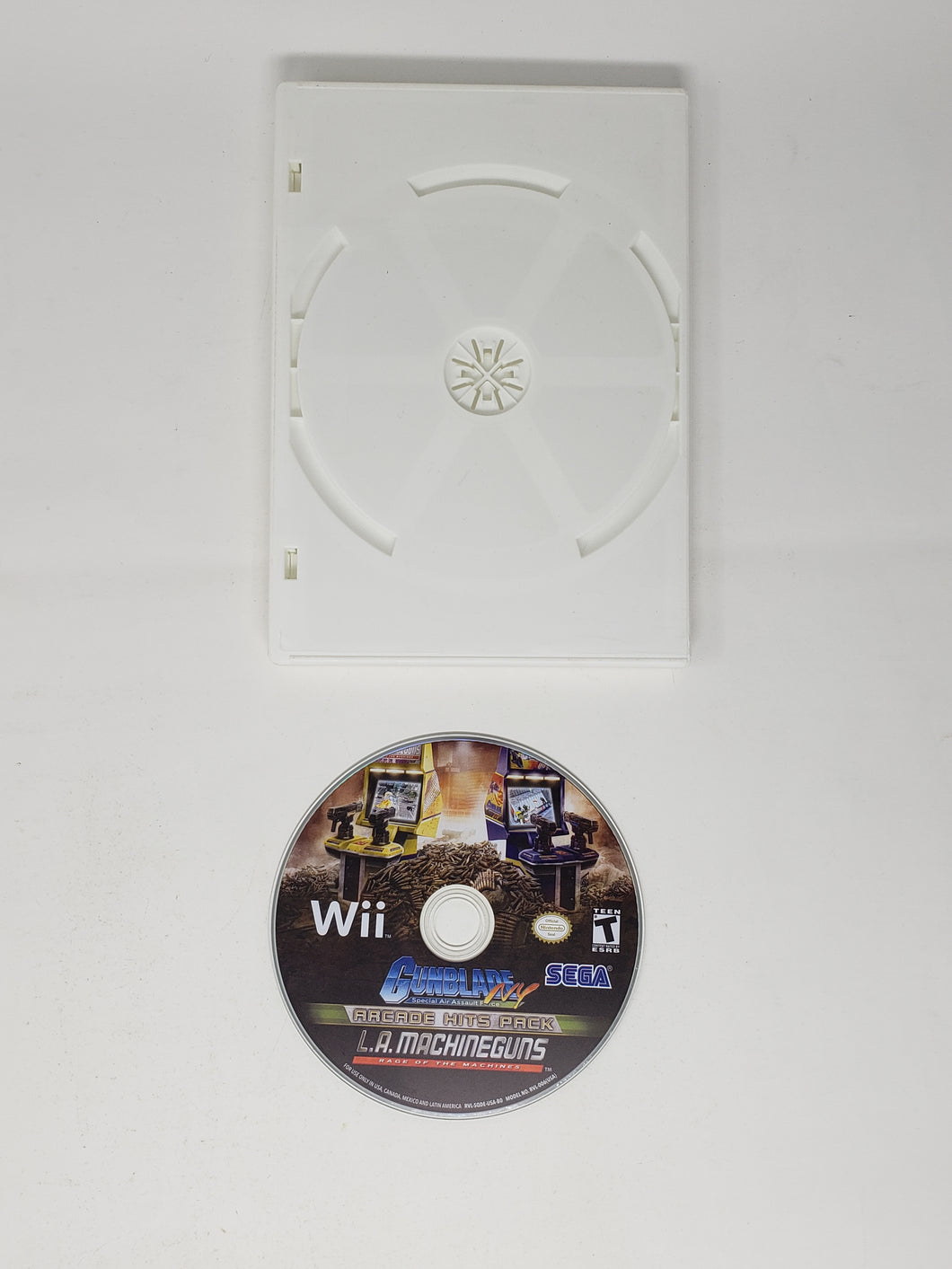 Gunblade NY & LA Machineguns Arcade Hits Pack - Nintendo Wii