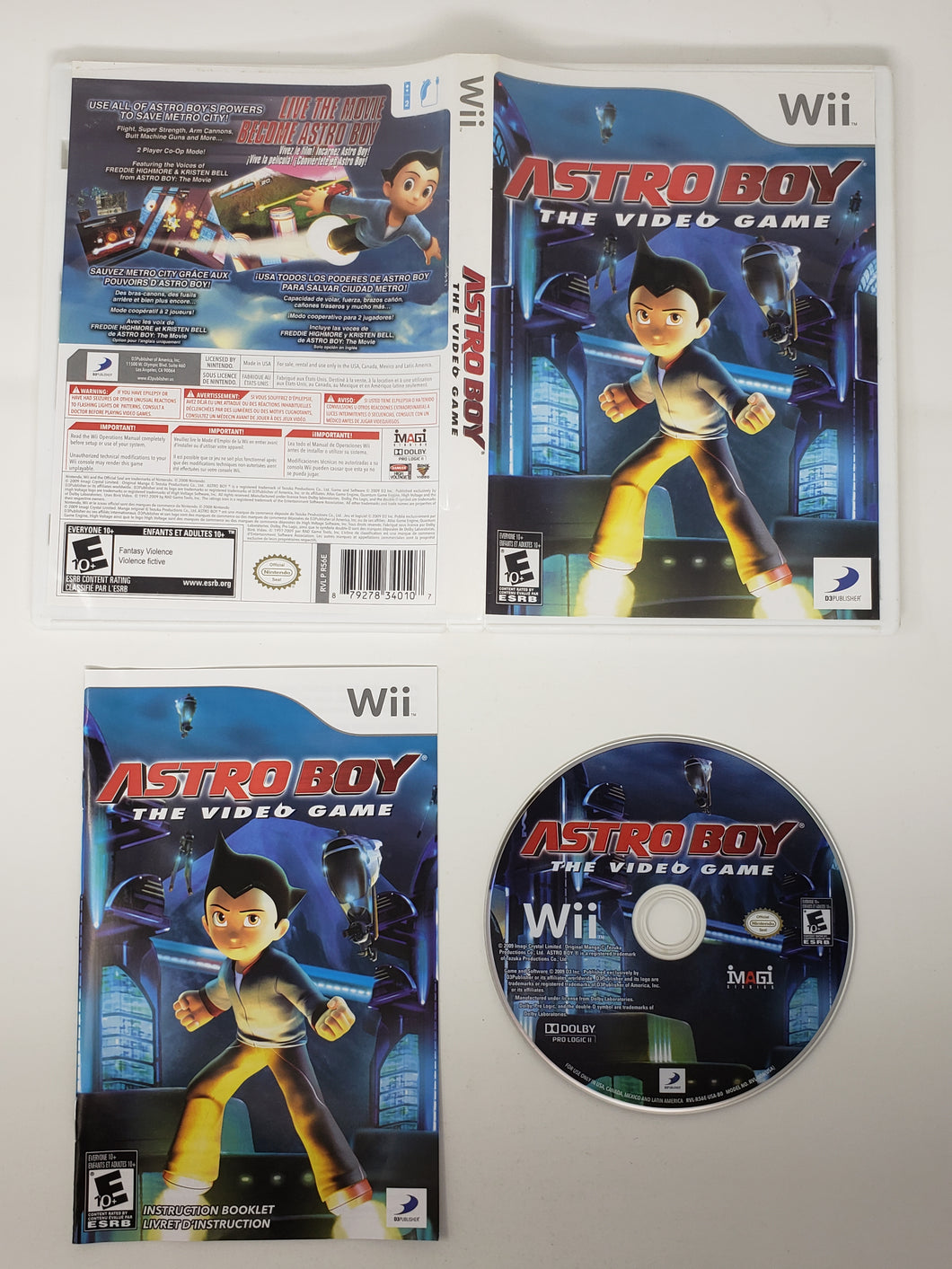 Astro Boy - The Video Game - Nintendo Wii
