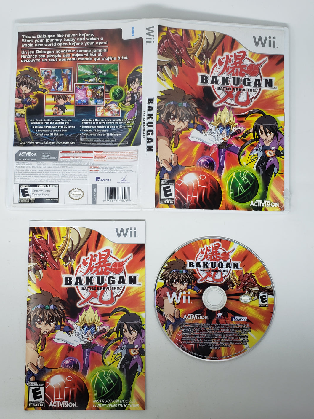 Bakugan Battle Brawlers - Nintendo Wii