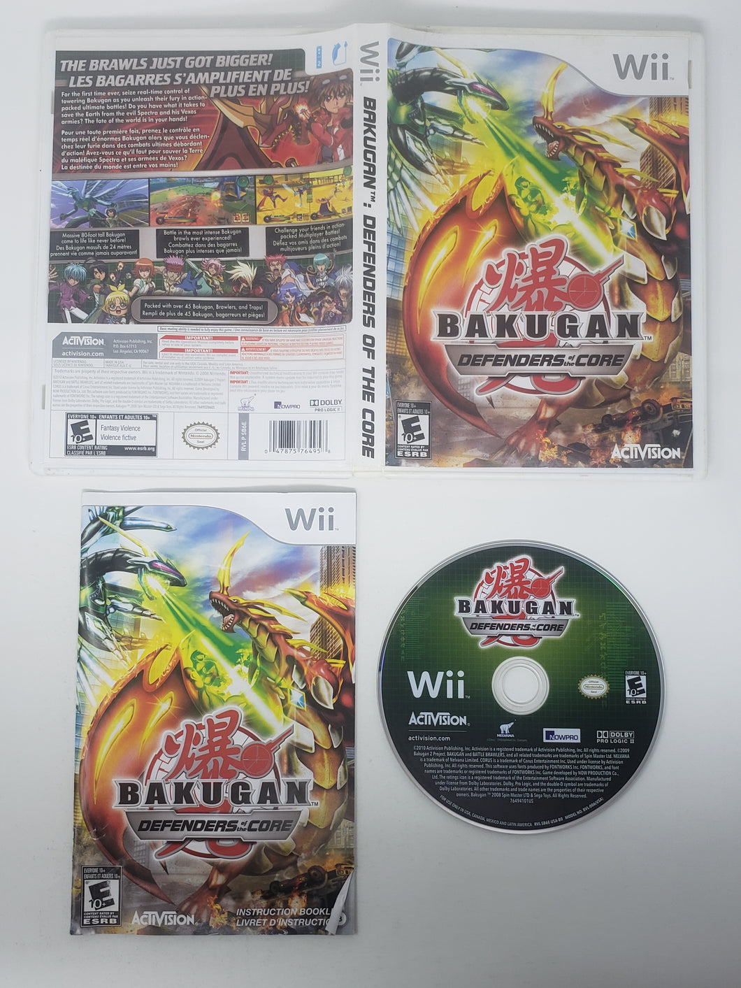 Bakugan - Defenders of the Core - Nintendo Wii