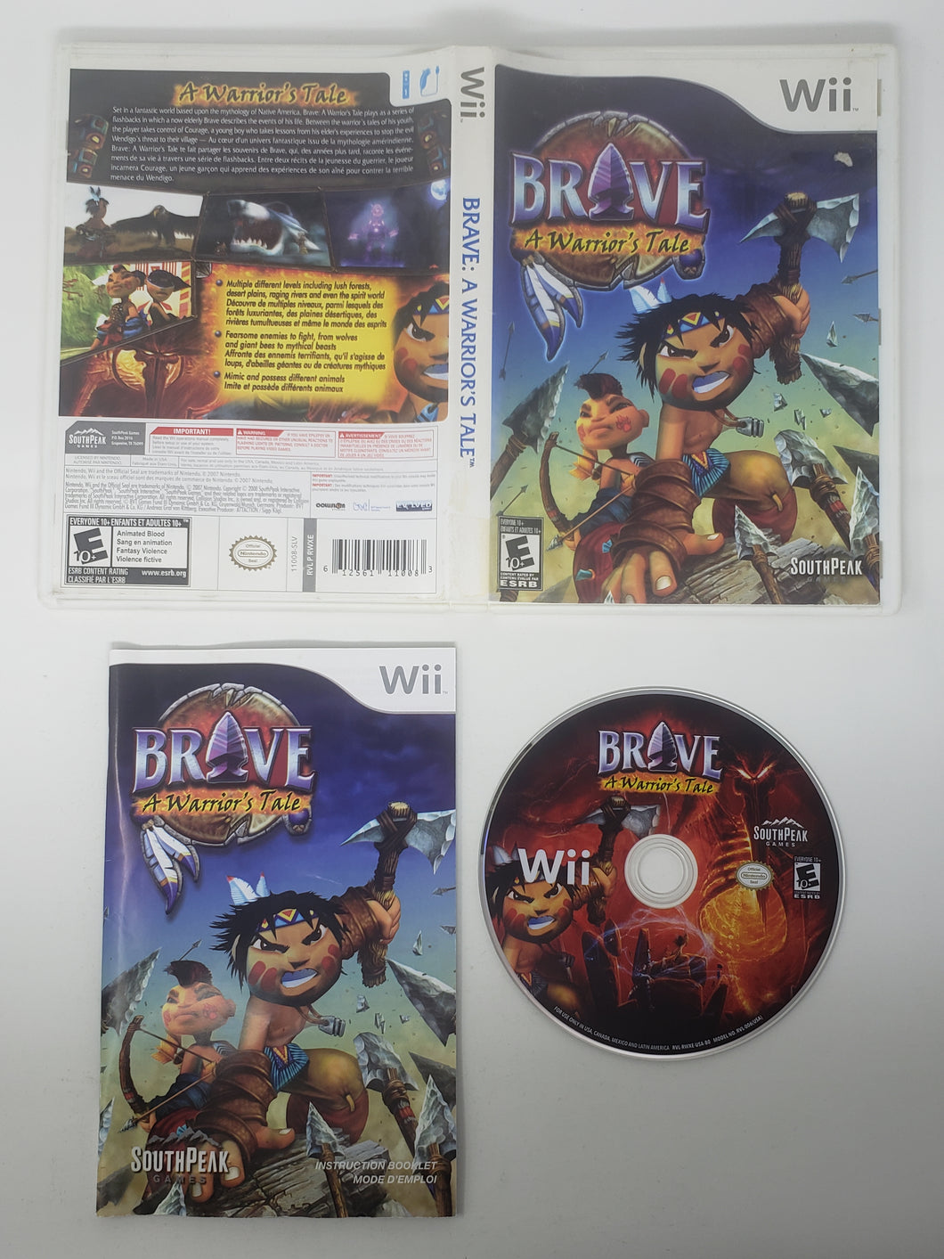 Brave - A Warrior's Tale - Nintendo Wii