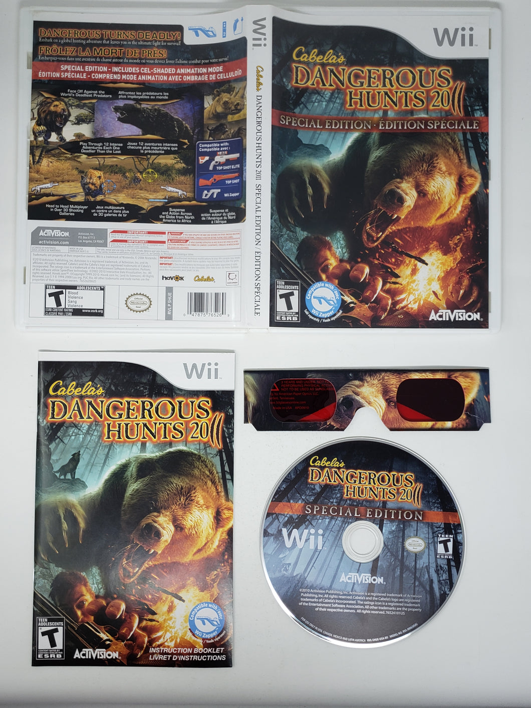 Cabela's Dangerous Hunts 2011 Special Edition - Nintendo Wii