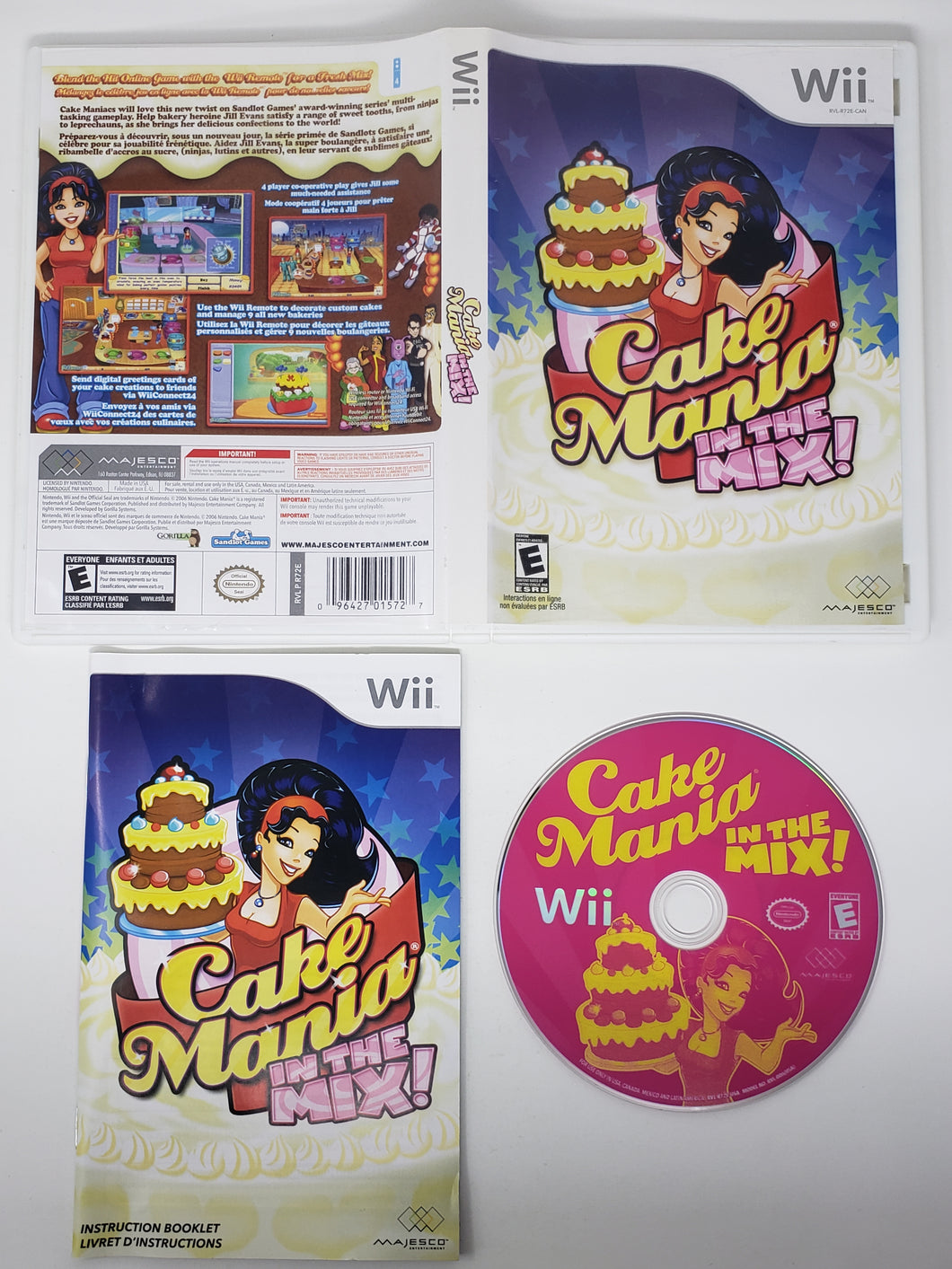 Cake Mania In The Mix - Nintendo Wii