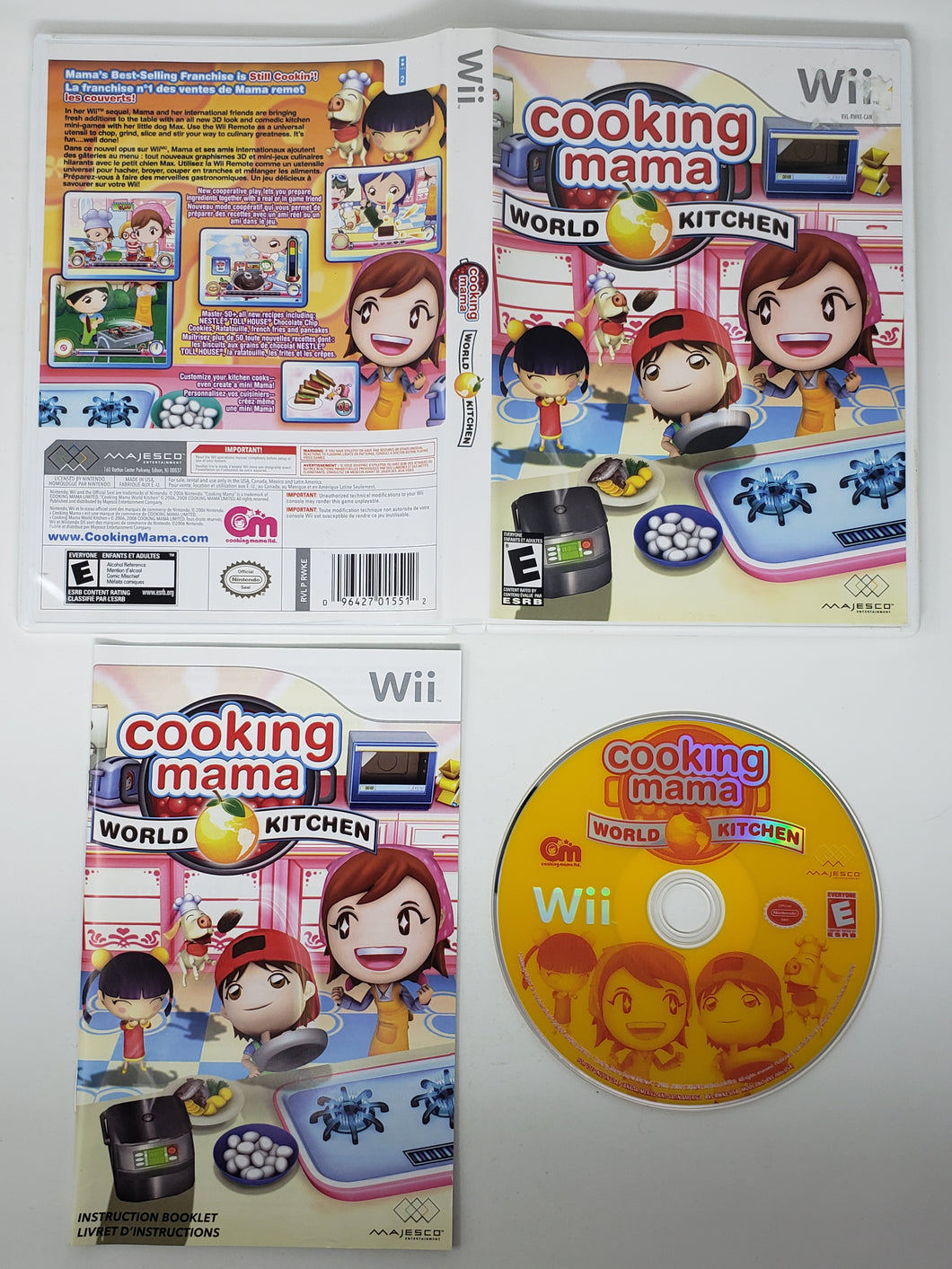 Cooking Mama World Kitchen - Nintendo Wii