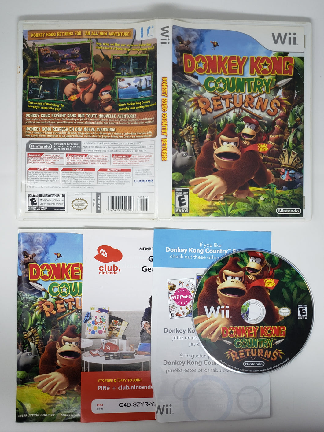 Donkey Kong Country Returns - Nintendo Wii