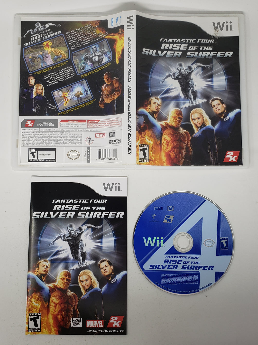 Fantastic 4 Rise of the Silver Surfer - Nintendo Wii