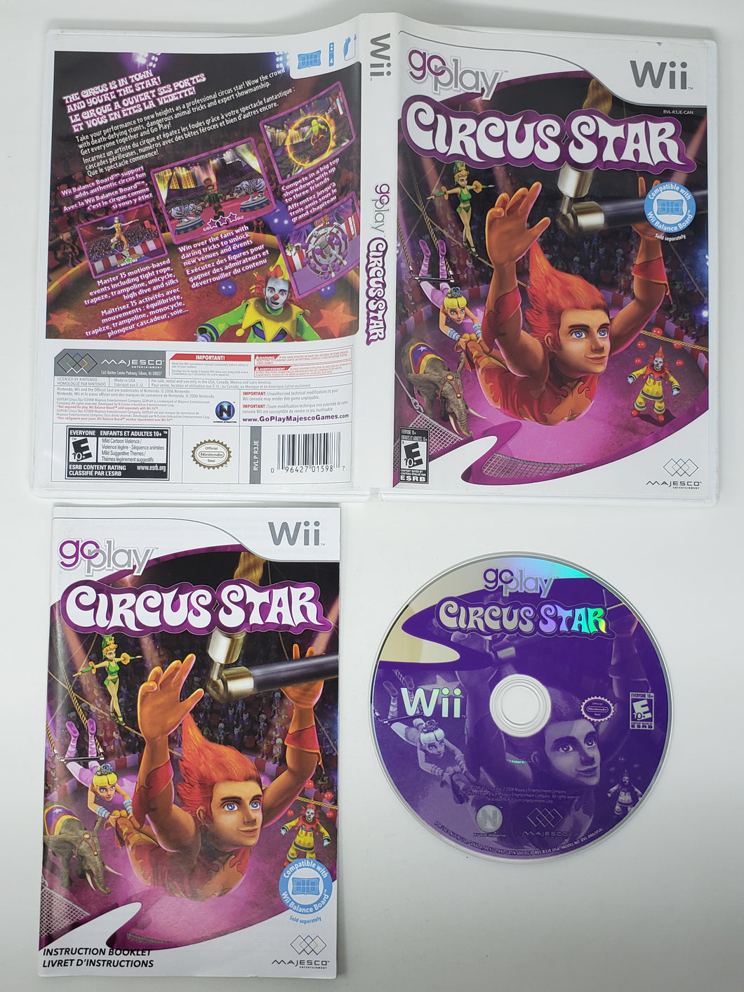 Go Play Circus Star - Nintendo Wii