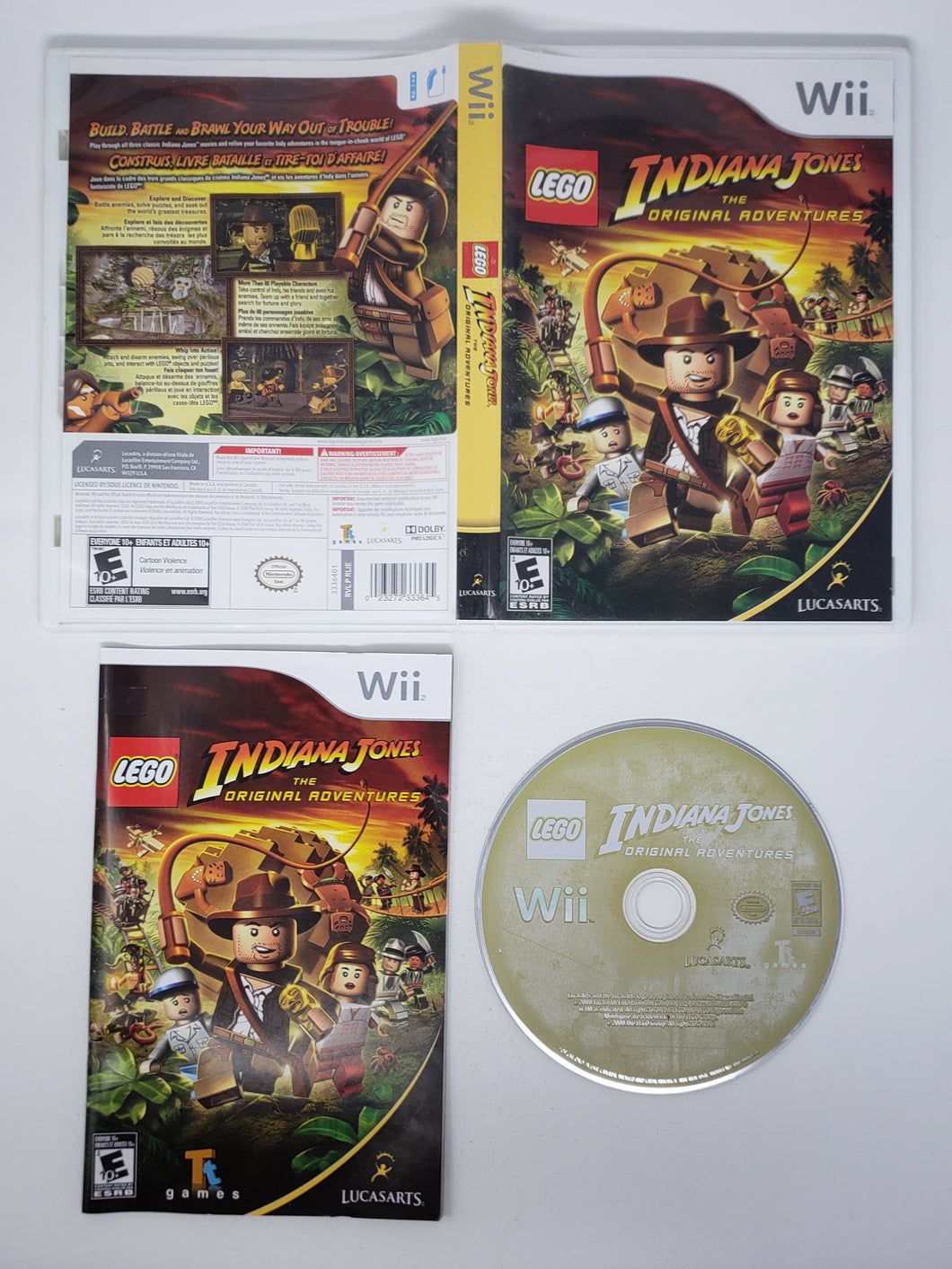 LEGO Indiana Jones The Original Adventures - Nintendo Wii