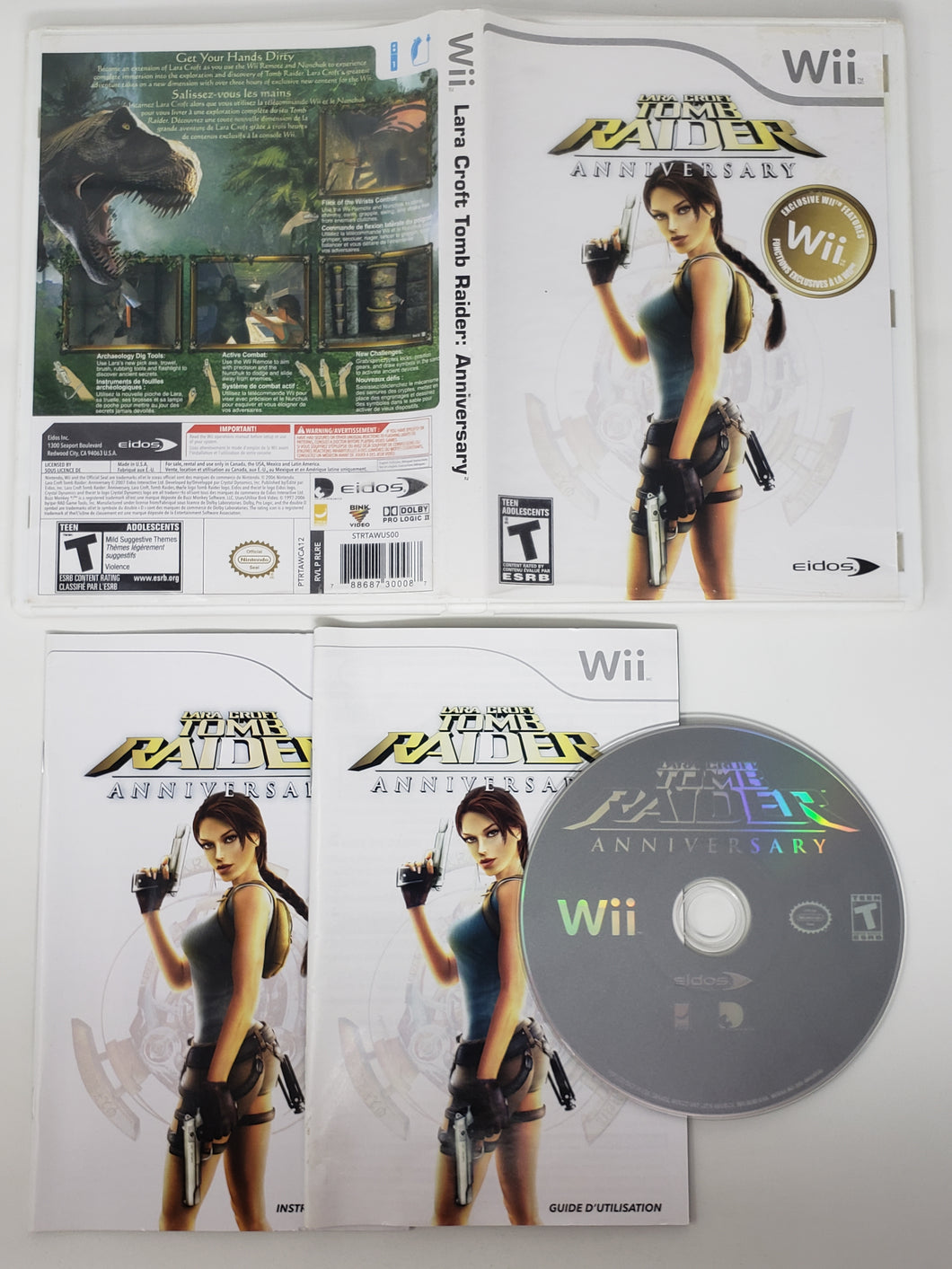 Tomb Raider Anniversary - Nintendo Wii