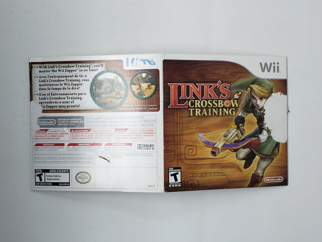 Link's Crossbow Training [box] - Nintendo Wii