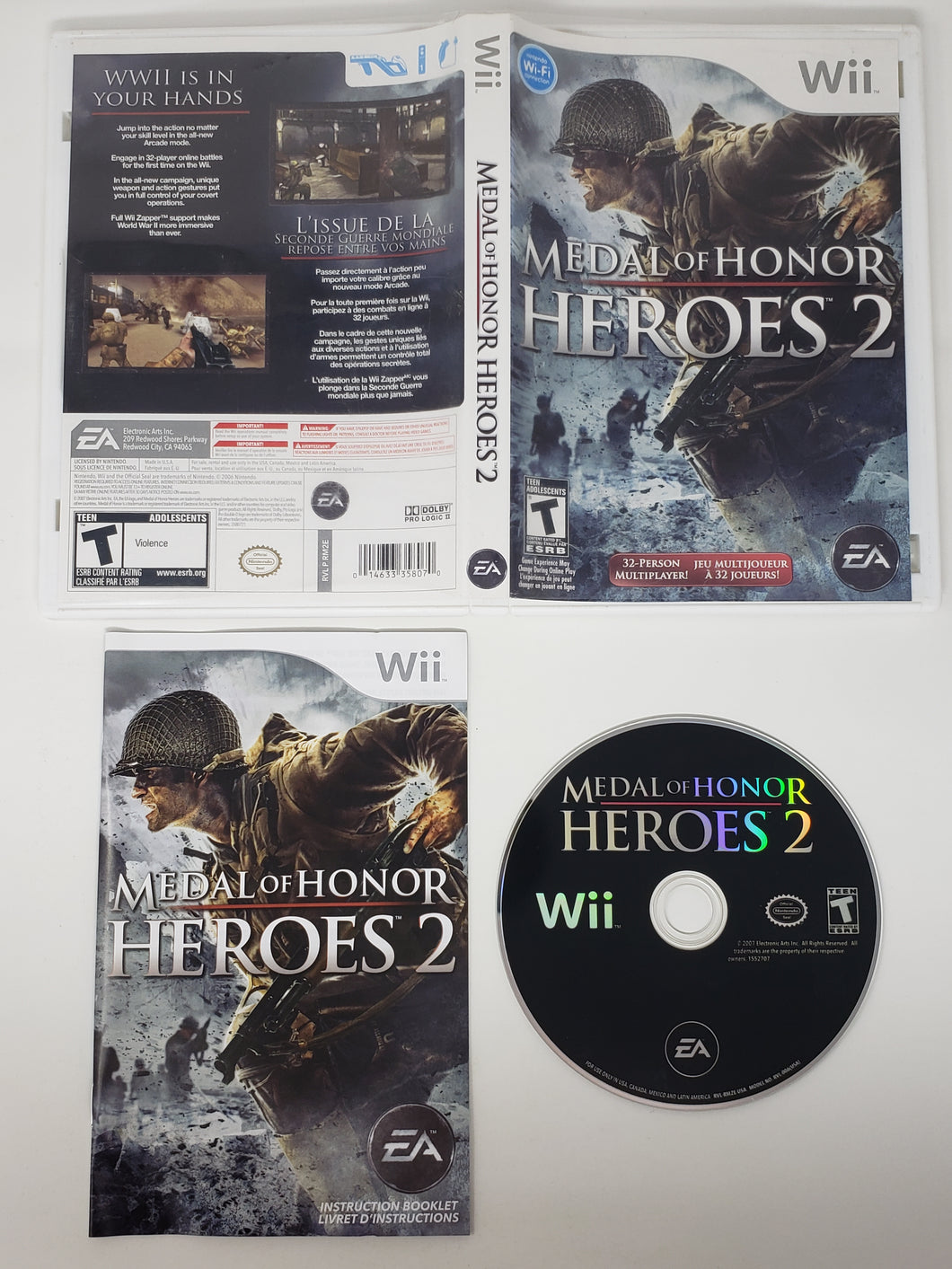 Medal of Honor Heroes 2 - Nintendo Wii