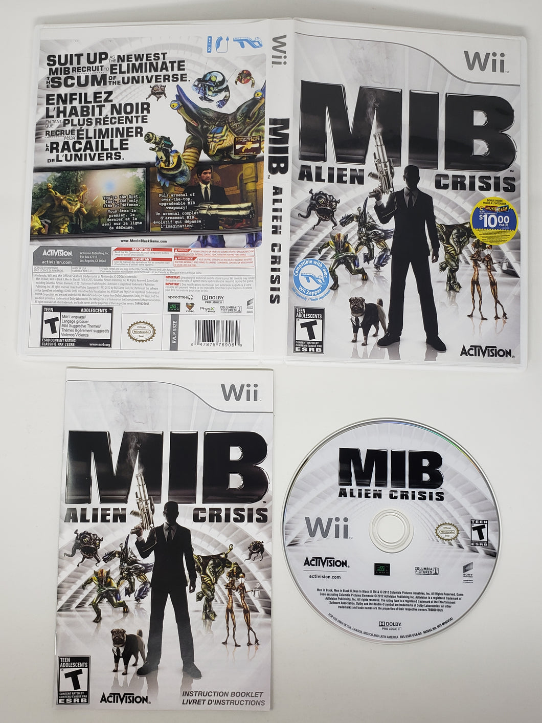 Men In Black - Alien Crisis - Nintendo Wii