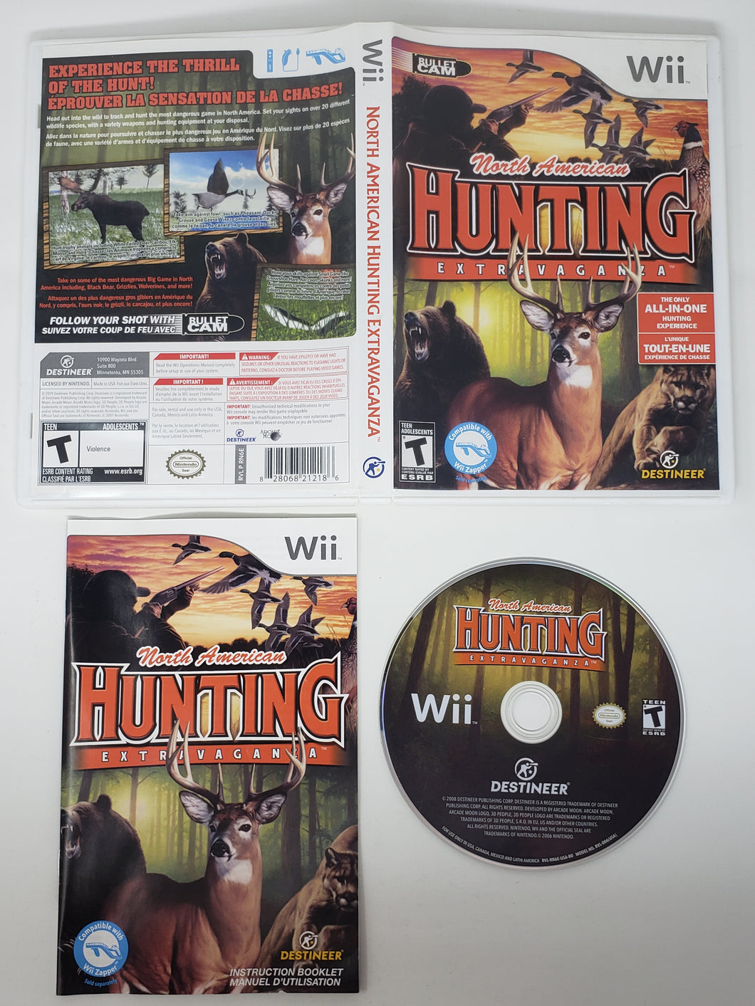 North American Hunting Extravaganza - Nintendo Wii