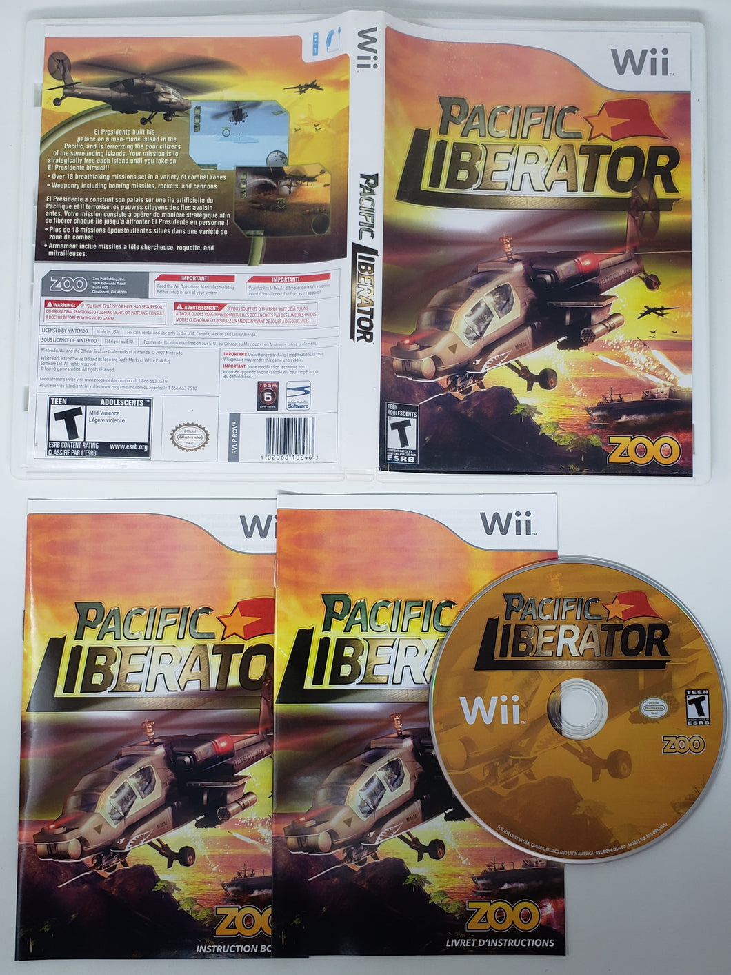 Pacific Liberator - Nintendo Wii