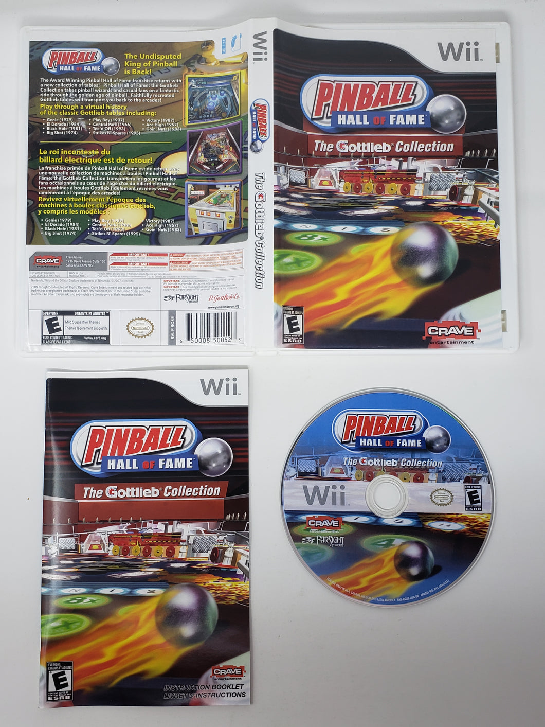 Pinball Hall of Fame - The Gottlieb Collection - Nintendo Wii