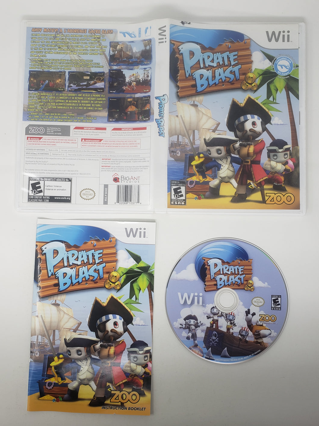 Pirate Blast - Nintendo Wii