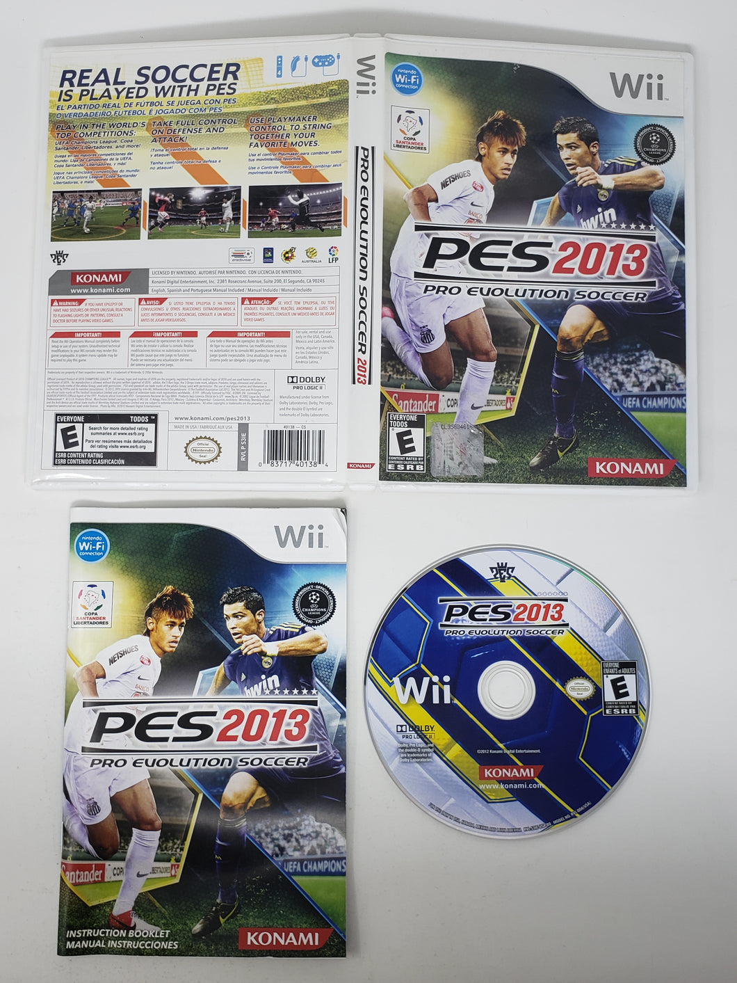 Pro Evolution Soccer 2013 - Nintendo Wii